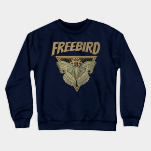 Freebird // Fly Away Butterfly Crewneck Sweatshirt